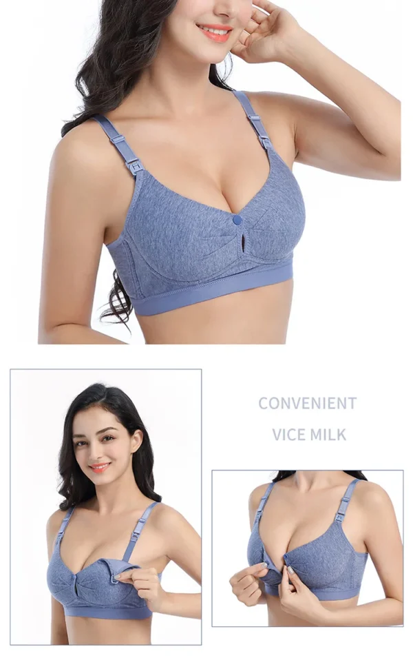 Breastfeeding Bras Maternity Nursing Bra For Feeding Nursing Underwear Clothes For Pregnant Women Soutien Gorge Allaitement – Image 5