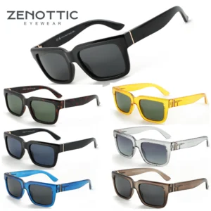 ZENOTTIC 2025 2024 nouvelle mode carré lunettes de soleil
