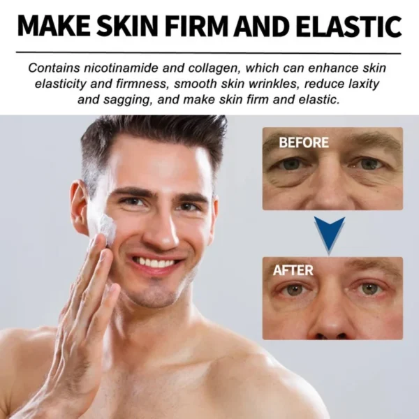 Crème Anti-Rides Au Rétinol Pour Hommes,  Anti-Âge – Image 4