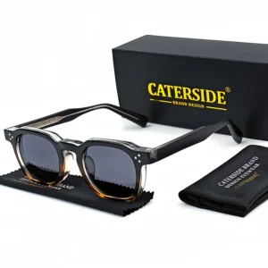 CATERSIDE nouveau rétro Punk hommes lunettes de soleil carré