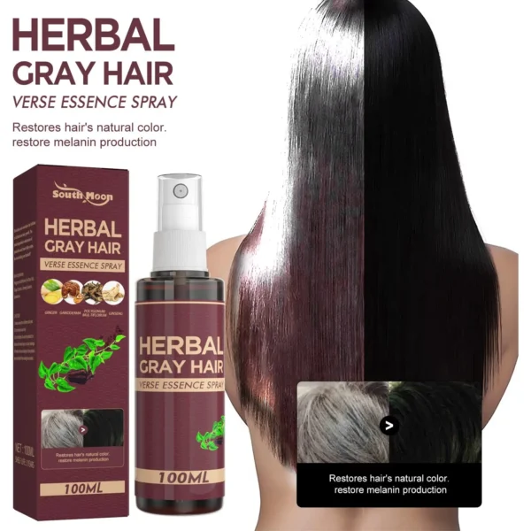Sérum De Traitement Des Cheveux, Couleur Blanche À Noire – Image 2