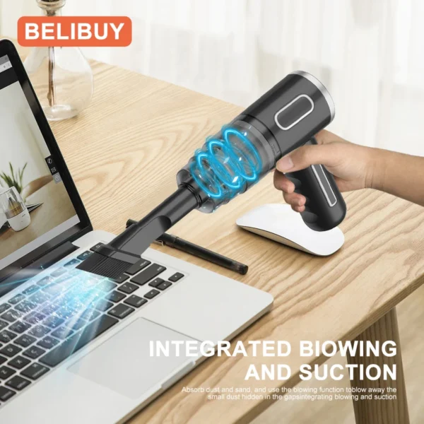 Beliov-Aspirateur Portable Sans Fil, Nettoyeur De Tapis Domestique, Appareil Ménager, Mini Machine À Livres, Injuste – Image 5