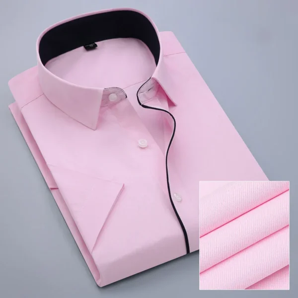 Polo À Col Simple Et Surdimensionné Pour Documents, Chemise À Demi-Manches, Vêtements D'Extérieur Astronomiques, Chemise D'Affaires Décontractée, Mode D'Été, Nuit, Nouveau, 2024 – Image 4