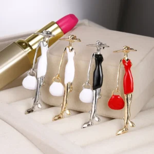 fashion girl brooch for Women Pin Bijouterie Corsage Fashion Wedding Jewelry Gift