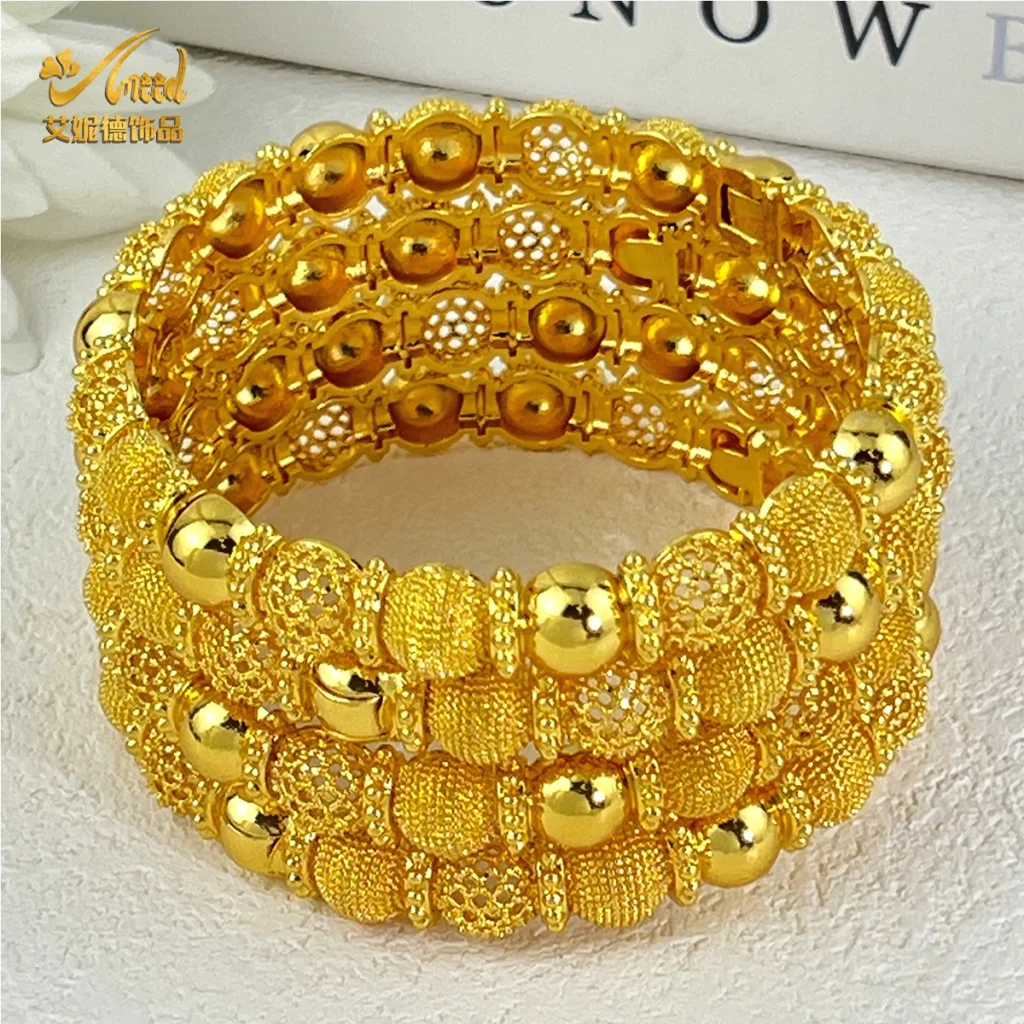 ANIID luxe dubaï 24k couleur or bracelets pour femme 6 kf Sb96dafe16d7d448888fcad6b6164400f8