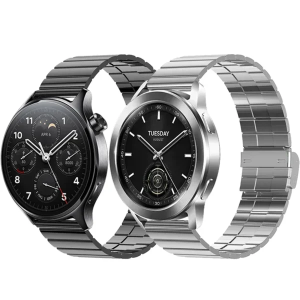 Stainless Steel Strap For Xiaomi Watch S3 Watchband For Xiaomi Watch S2 42Mm/46Mm Band For Xiaomi Watch S1 Active Metal Bracelet