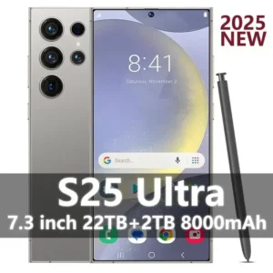 Smartphone S25 Ultra débloqué, téléphone portable d'origine