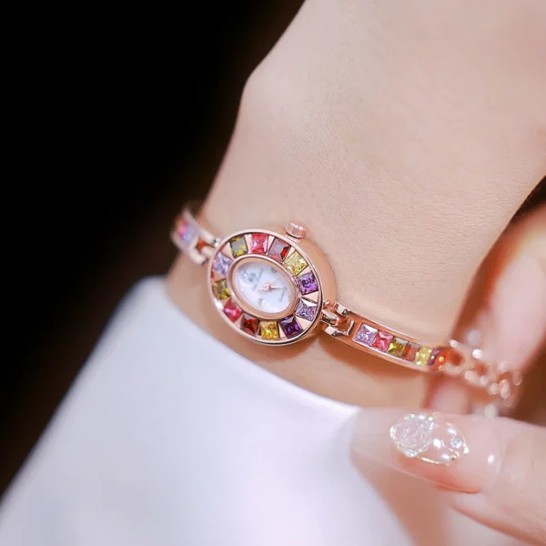 Uthai Montre À Chaîne Pour Femme, Marque Légère, Luxe – Image 5