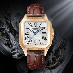 PINDU-Montres-bracelets mécaniques étanches pour hommes, montre de sport automatique, marque supérieure, nouveau, 2023