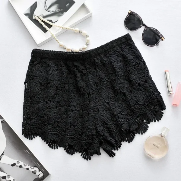 Short De Plage En Crochet Pour Femme – Image 4