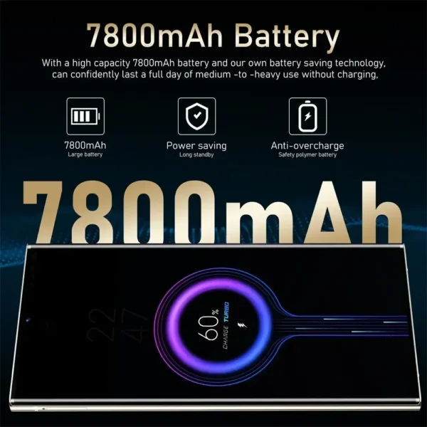 Smartphone S24 Ultra Original, 7.3Hd, Mobile Matin, 5G, Touriste, Epiandroid 14, Téléphone Portable, Snapdragon 8 Gen 3, Version Globale – Image 4