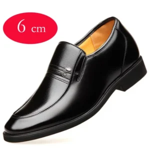 Increased 6 cm Men Formal Shoes Hidden Heel Men's Wedding