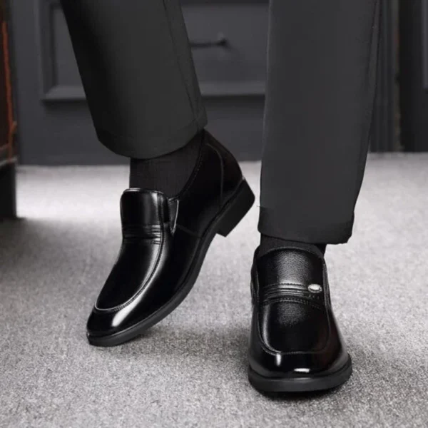 Increased 6 Cm Men Formal Shoes Hidden Heel Men'S Wedding – Image 5