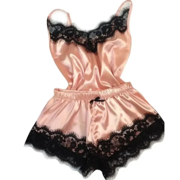2024 New Women Bow Sleepwear Sleeveless Strap – Image 2