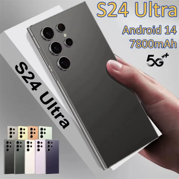 Smartphone S24 Ultra 7.3Hd 5G Pour Touriste