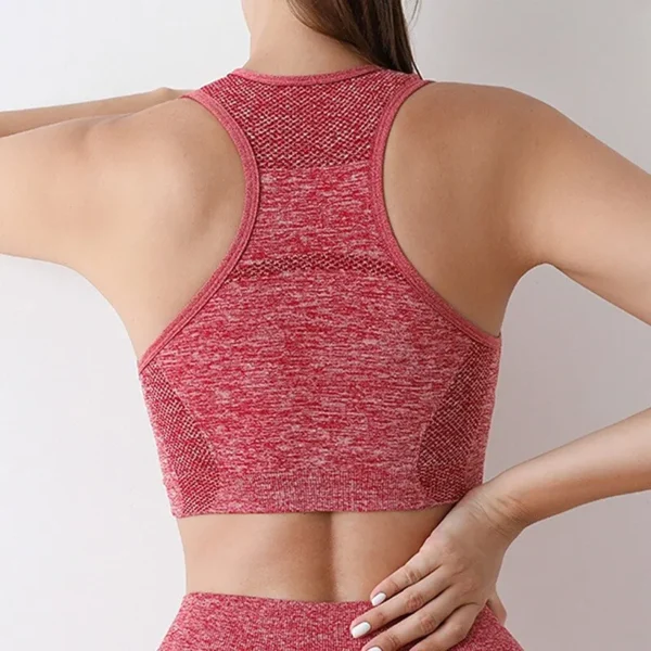Soutien-Gorge Push Up Respirant Pour Femmes, Sous-Vêtements De Sport, Course À Pied, Yoga, Fitness – Image 2