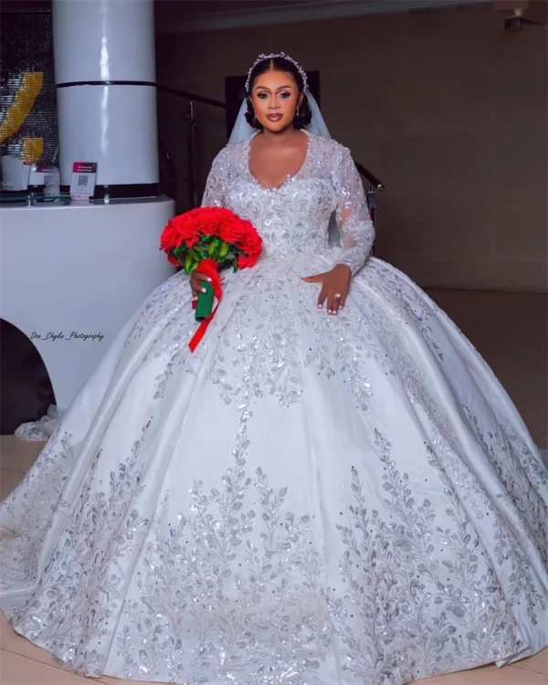 Plus Size Ball Gown Wedding Dress Luxury