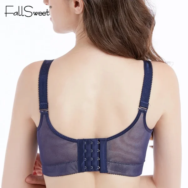Fallsweet Soutien-Gorge Push-Up Rembourré Pour Femme En Dentelle – Image 3