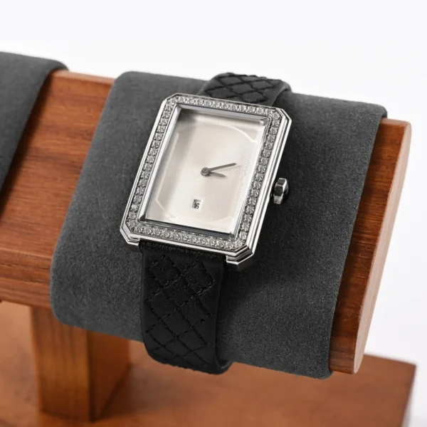 Oirlv Wooden Watch Stand Holder Solid Wood Tbar Bracelet Watch Holder Stand Wood Jewelry Display Organizer Stand Bracelet Holder – Image 6