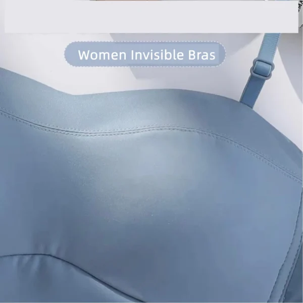 Women Invisible Bras Sexy Corset Wireless Underwear – Image 6